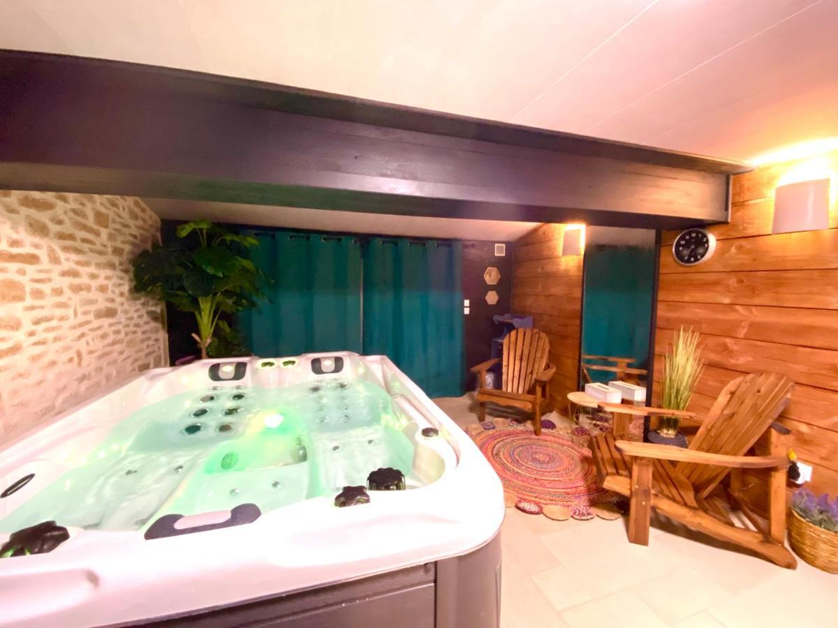 Le Cocon Bohème - parking privé - piscine chauffée - espace bien-être avec Spa Sarlat-la-Canéda Exterior foto