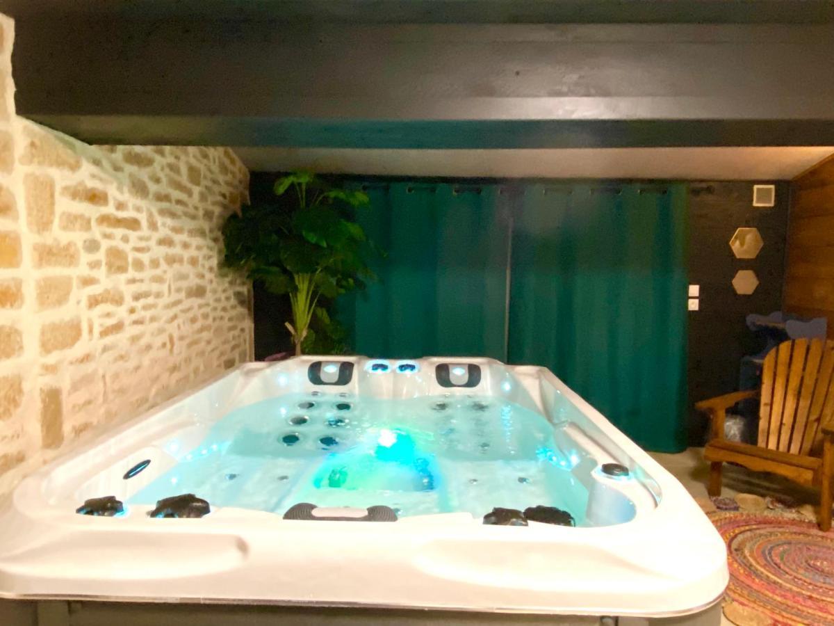 Le Cocon Bohème - parking privé - piscine chauffée - espace bien-être avec Spa Sarlat-la-Canéda Exterior foto